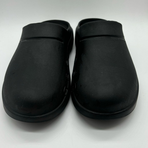 Oofos Ooclog Unisex 41 Womens 10 Mens 8 Recovery Clog Black Comfort Slip On - Picture 3 of 9